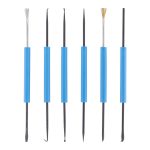 Инструмент монтажный для пайки Rexant в наборе 6 предметов (12-6031)