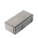 Плитка тротуарная Б.2.П.6 В (25) Брусчатка кирпичик 100х200х60 мм серая бетонная Выбор