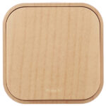 Выключатель Legrand Quteo одноклавишный накладной дерево (782260)