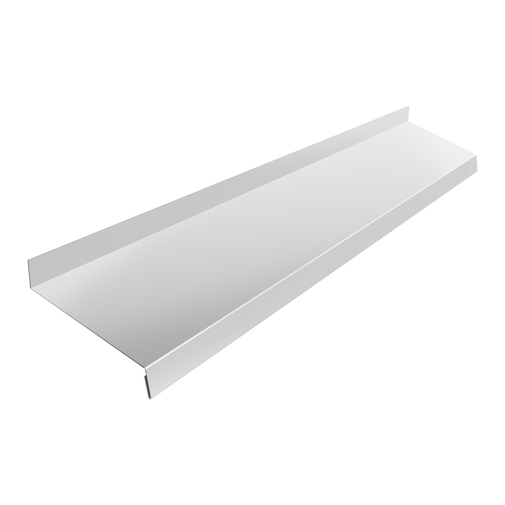 original-28145.jpg Отлив 100х2000 мм белый RAL 9003 — изображение 1