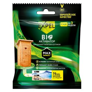 Биоактиватор для септика и дачного туалета Expel Дача 40 г в саше