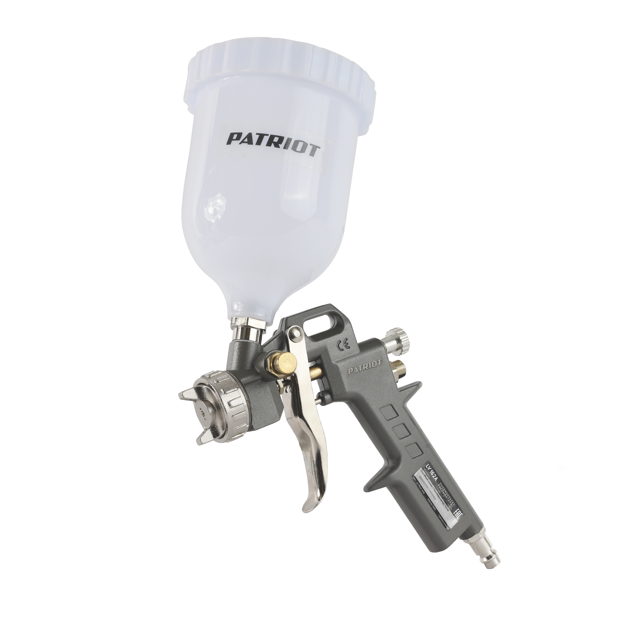 original-2821.jpg Краскопульт пневматический Patriot LV 162А 1/4 0,6 л (830901005) — изображение 1