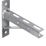 Кронштейн П-образный консольный 200х180 мм левый