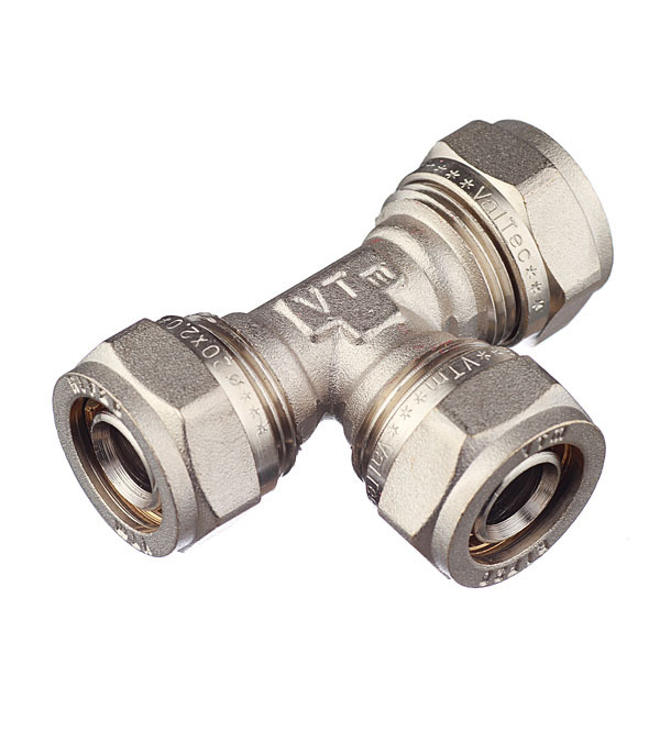 original-28651.jpg Тройник VALTEC (VTm.331.N.202020) 20 обж(ц) х 20 обж(ц) х 20 обж(ц) — изображение 1