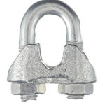 Зажим троса u-образный d6 мм DIN 741 (2 шт.)