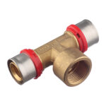 Тройник Tiemme 32(пресс) х 1 ВР(г) х 32(пресс)