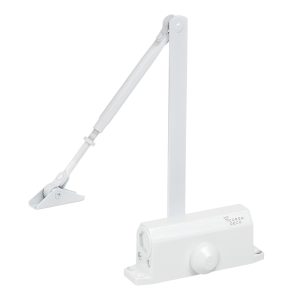 Доводчик дверной Corsa Deco (15-25 кг) белый