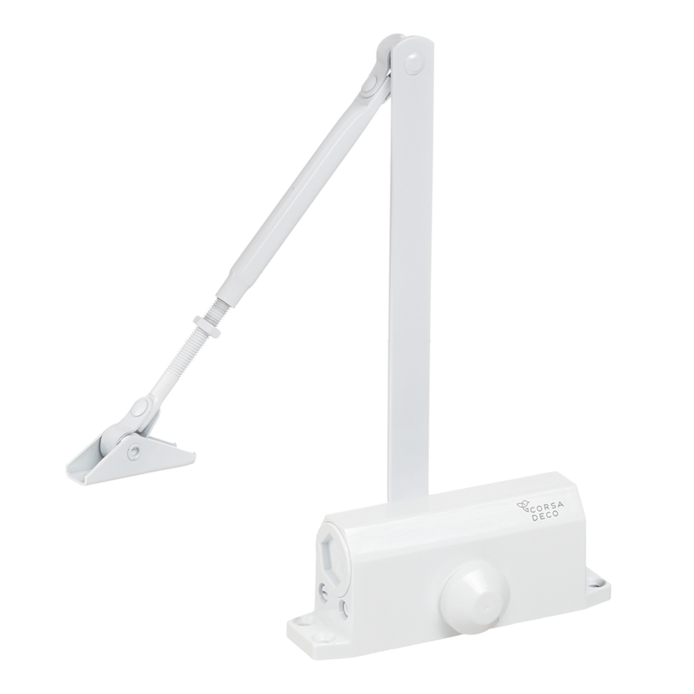 original-28745.jpg Доводчик дверной Corsa Deco (15-25 кг) белый — изображение 1