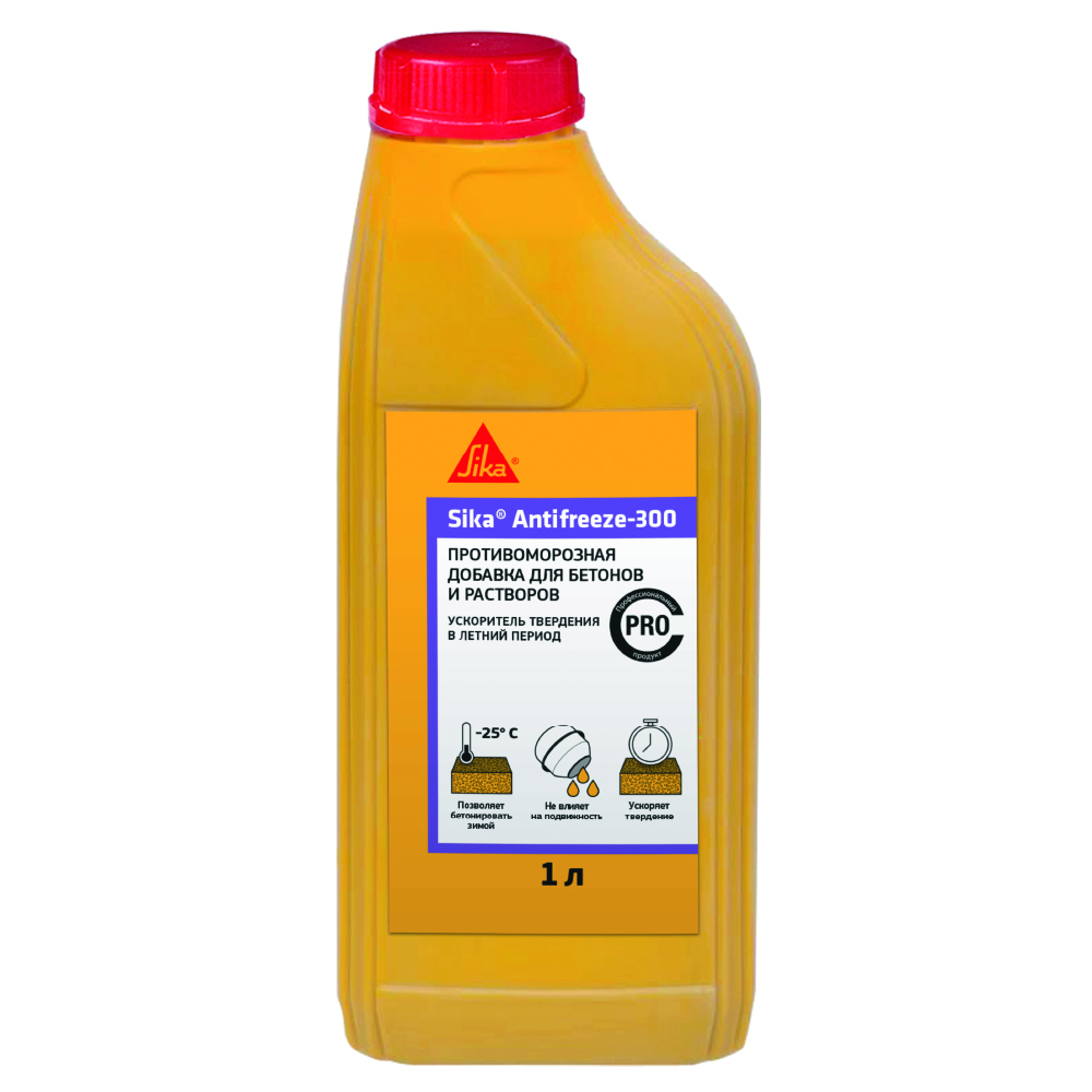 original-29263.jpg Добавка противоморозная для бетона Sika Antifreeze-300 1 л — изображение 1