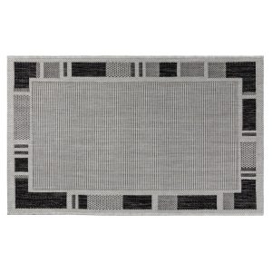 Ковер 0,8х1,5 м прямоугольный Side серый безворсовый