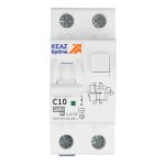 Автомат дифференциальный КЭАЗ OptiDin D63 10А 1P+N тип AC 30 мА 4,5 кА (328097)