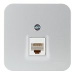 Розетка компьютерная Systeme Electric Blanca накладная алюминий RJ45 (BLNIA045003)