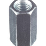 Гайка соединительная оцинкованная М12 х36 мм DIN 6334 (1 шт.)