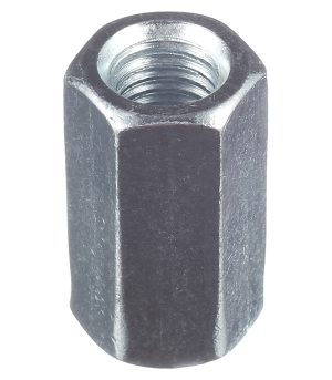 Гайка соединительная оцинкованная М12 х36 мм DIN 6334 (1 шт.)