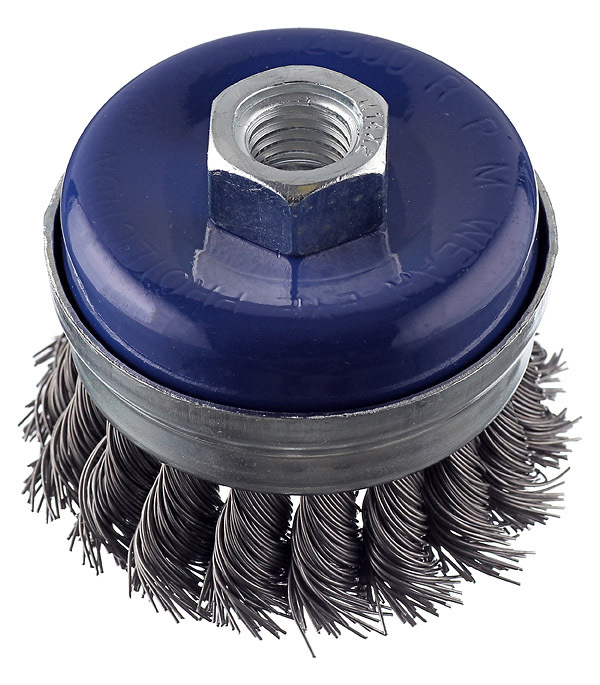 original-29869.jpg Корщетка для УШМ Практика витая жесткая кольцом чашеобразная d65 мм M14 — изображение 1