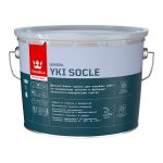 Краска фасадная Tikkurila/Tikkivala Yki Socle акриловая для цоколя база А белая 9 л