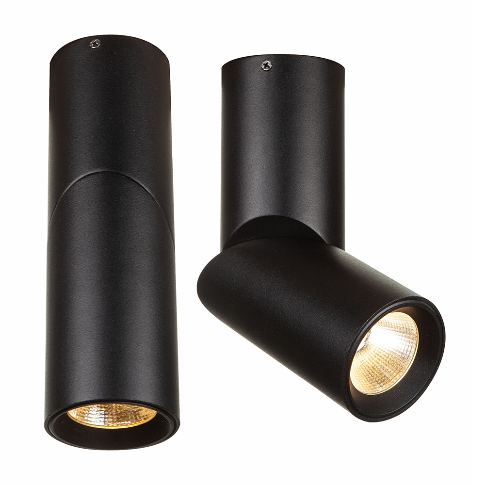 original-30485.jpg Спот светодиодный потолочный Maytoni Dafne 3000 К 10 Вт 5 кв.м черный IP20 (C027CL-L10B) — изображение 1