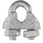 Зажим троса u-образный d3 мм DIN 741 (2 шт.)