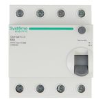 УЗО Systeme Electric City9 Set ВДТ 63А 3P+N тип AC 300 мА 6 кА (C9R66463)