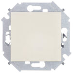 Переключатель Simon 15 одноклавишный встраиваемый слоновая кость (1591201-031)