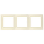 Рамка Simon 15 трехместная слоновая кость (1500630-031)