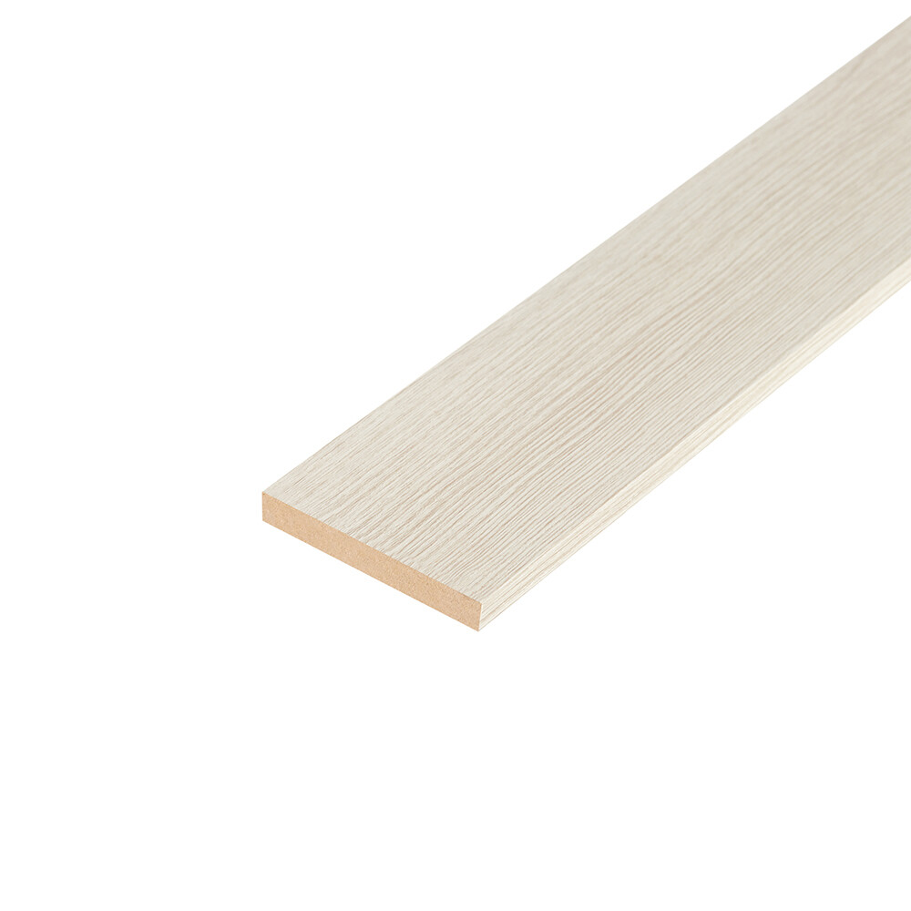 original-30887.jpg Наличник Vision 70х10х2200 мм ПВХ капучино прямой (1 шт.) — изображение 1