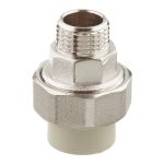 Муфта полипропиленовая FV-Plast разъемная (американка) 20 мм х 1/2 НР(ш) (237020)