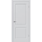 Дверь межкомнатная Мона 700х2000 мм эмаль светло-серая глухая с замком и петлями