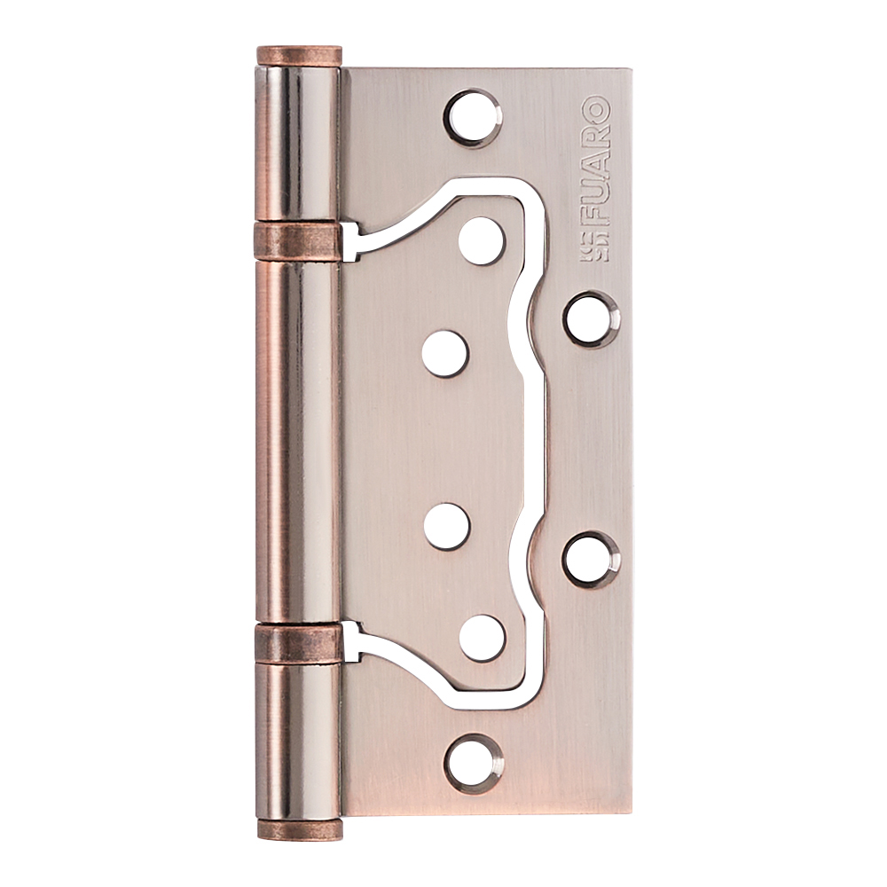 original-31669.jpg Петля Fuaro бабочка универсальная неразъемная 100х75 мм медь — изображение 1