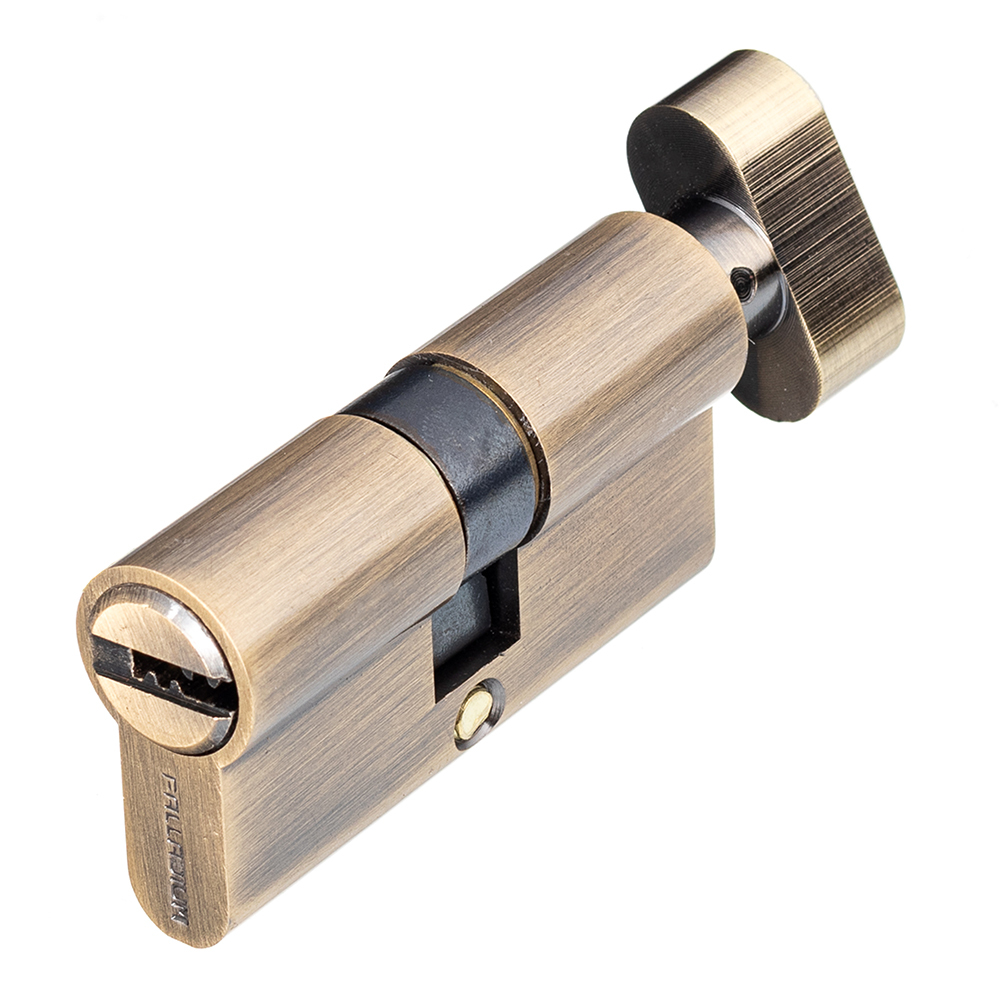 original-31769.jpg Цилиндр Palladium 60 C BK AB 60 30х30 мм ключ/вертушка античная бронза — изображение 1