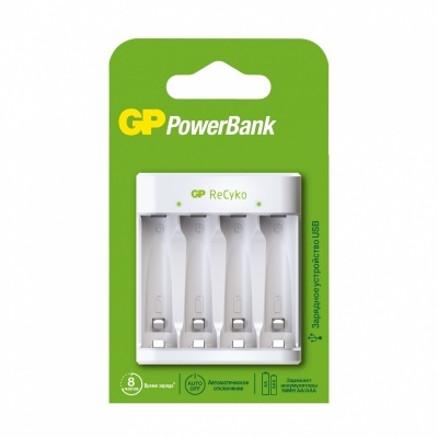 original-3193.jpg Зарядное устройство GP Batteries PowerBank 5 В (GP E411-2CRB1/E411CS-2CR1) — изображение 1