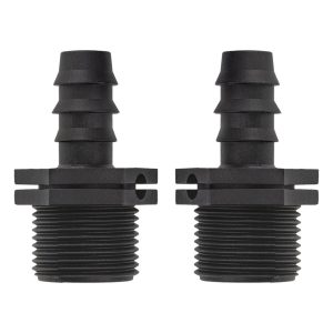 Соединитель для капельной трубки 16 мм 1/2 MasterProf пластиковый (2 шт.) (ДС.070721)