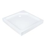 Поддон Triton акриловый 100х100х17 см квадрат белый низкий (Щ0000050808)