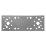 Пластина крепежная оцинкованная 180х65х1.8 мм