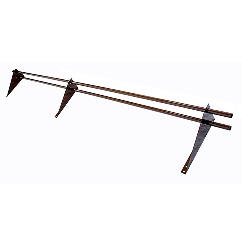 original-32109.jpg Снегозадержатель трубчатый круглый Optima 3 м коричневый RAL 8017 — изображение 1