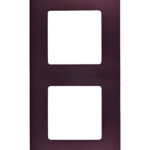 Рамка Legrand Etika двухместная сливовая (672562)
