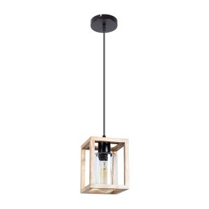 Светильник подвесной Arte Lamp Dublin E27 60 Вт 2 кв.м черный IP20 (A7025SP-1BK)