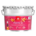 Эмаль алкидная Tikkurila/Tikkivala Pesto 10 база A матовая 9 л