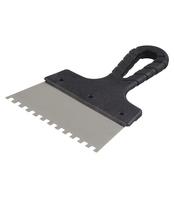 original-32568.jpg Шпатель зубчатый 150х6 мм с пластиковой ручкой (CS06-150/6299) — изображение 1