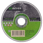 Круг отрезной по металлу Debever 125х22х1,6 мм (WC12516229S/30265)