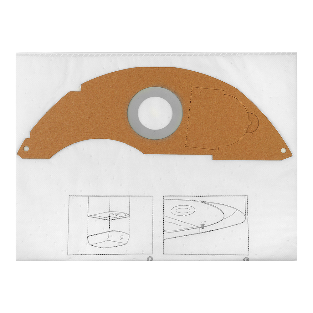 original-32623.jpg Мешок для пылесоса Karcher (2.889-217.0) к модели NT 22/1 нетканый материал (5 шт.) — изображение 1