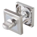 Фиксатор Punto QL SN/CP-3 квадратная розетка матовый никель/хром