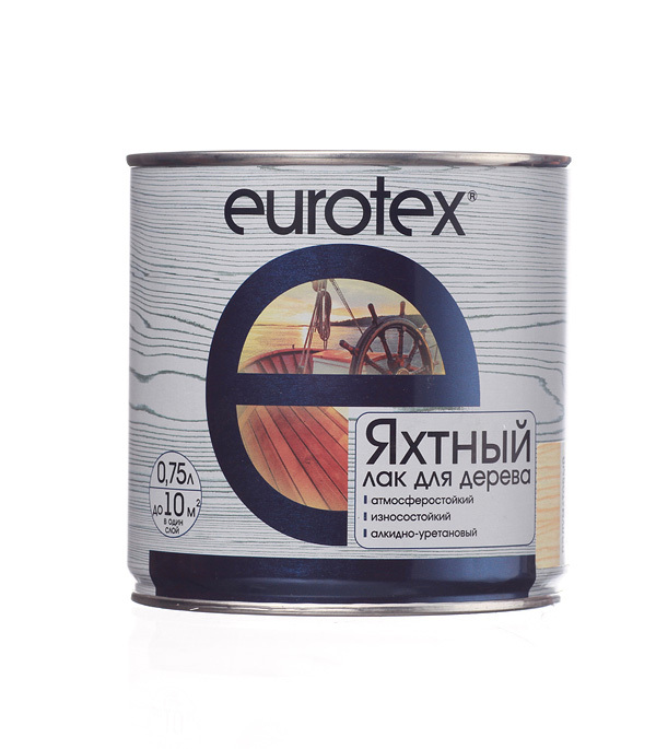 original-32685.jpg Лак алкидно-уретановый яхтный Eurotex бесцветный 0,75 л полуматовый — изображение 1