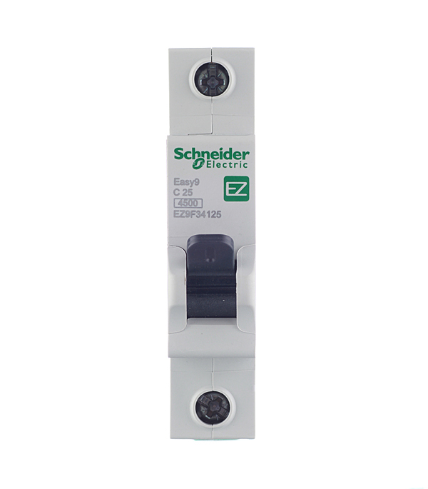 original-32715.jpg Автоматический выключатель модульный Schneider Electric Easy9 1P 25А тип C 4,5 кА 220 В (EZ9F34125) — изображение 1