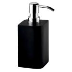 Дозатор для мыла WasserKraft Elba K-2700 настольный пластик черный (2799)