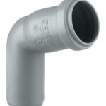 Отвод Ostendorf НТВ d32 мм 67° пластиковый для внутренней канализации (110130)