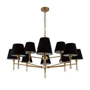 Люстра потолочная Freya Rosemary E14 480 Вт 32 кв.м (FR5190PL-12BS)