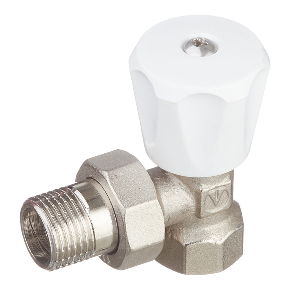 original-32921.jpg Клапан регулирующий угловой Valtec 1/2 НР(ш) х 1/2 ВР(г) для радиатора (VT.007.LN.04) — изображение 1