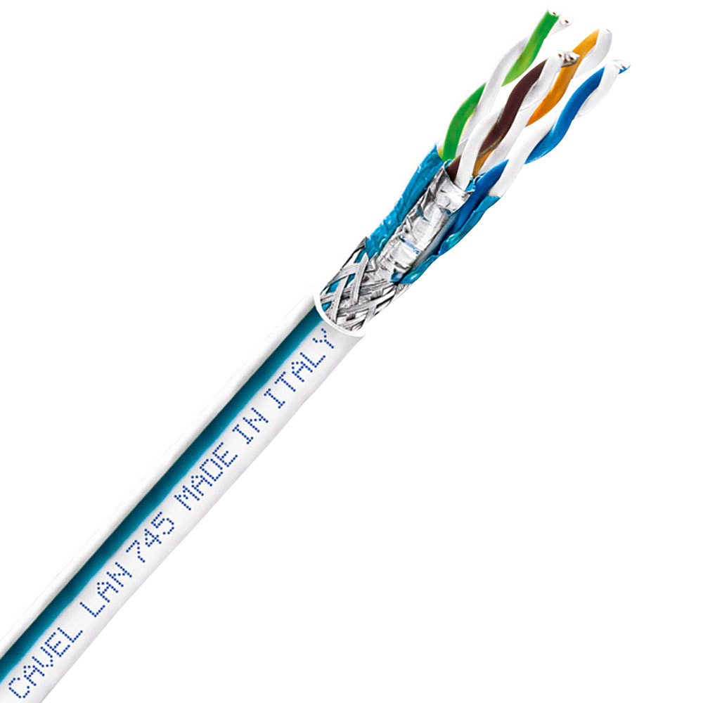 original-32935.jpg Интернет-кабель (витая пара) S/FTP CAT7а LAN 745 4х2х0,57 мм экранированный Cavel — изображение 1