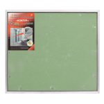 Люк ревизионный под плитку Практика Контур алюминиевый 500х400 мм скрытый нажимной